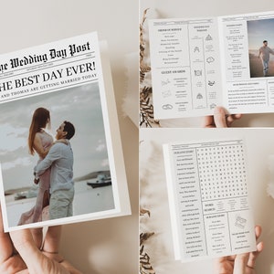 Editable Wedding Infographic program