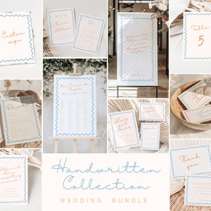 Whimsical Wedding Canva Template Bundle (Digital Download)