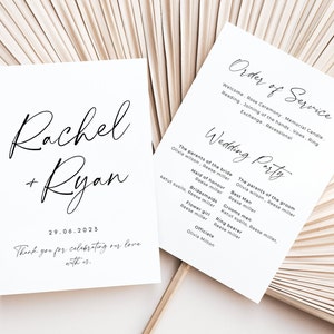 Modernes Hochzeitsprogramm Fans Hochzeit Timeline Programm Fan Hochzeitszeremonie Programmvorlage Fan Hochzeitsprogramm Fan Vorlage Download