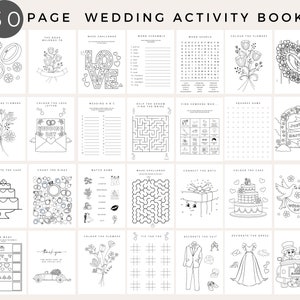 Magical Wedding Fun Pack: Kids Activity Book, Coloring Book & More