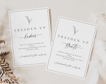 Wedding bathroom sign template bathroom basket sign wedding template bathroom wedding sign ladies gents elegant wedding reception sign