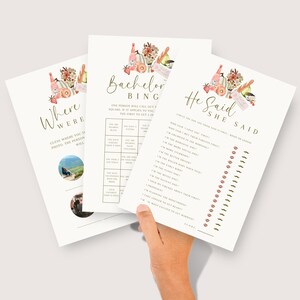 Offre groupée de jeux pour enterrement de vie de jeune fille ou de jeune garçon