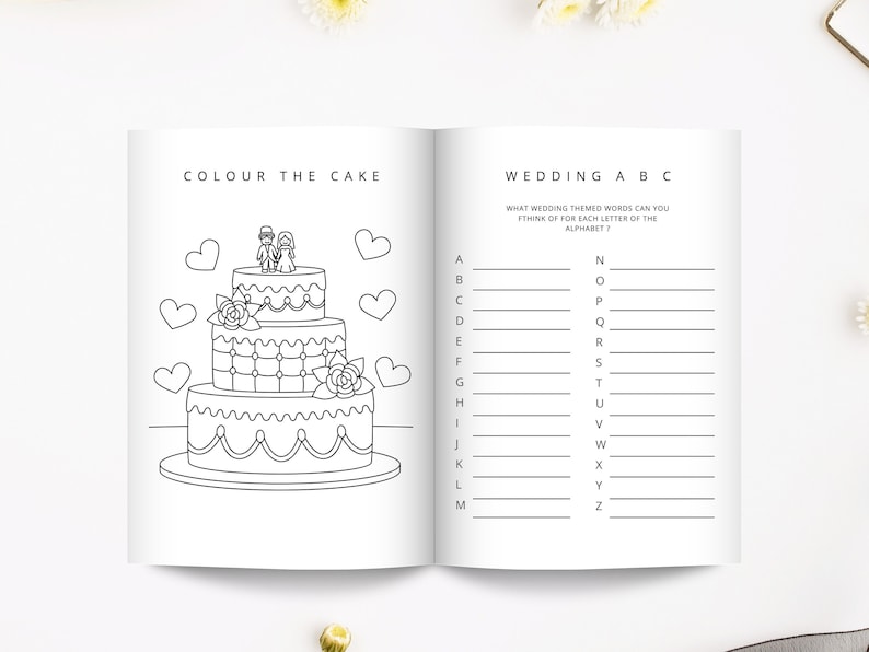 Wedding Activity Pack for Kids