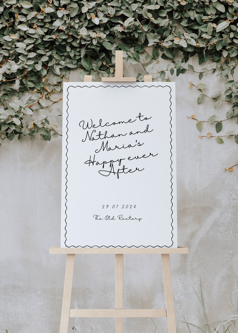 scalloped edge sign template