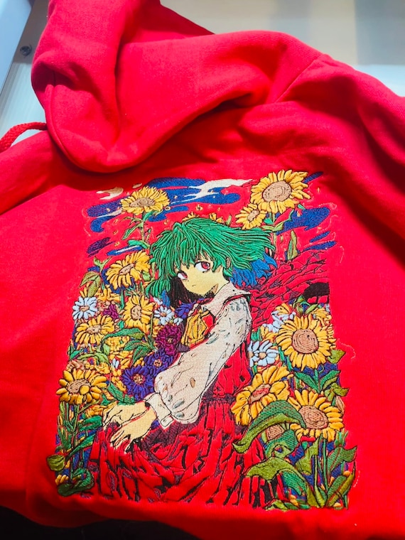 Touhou Yuuka Kazami Hoodie, Sweatshirt - Etsy