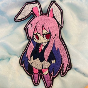 Reisen Udongein Inaba Touhou Project Embroidered Patch // Art Anime Character Fanart Patch