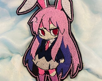 Reisen Udongein Inaba Touhou Project Embroidered Patch // Art Anime Character Fanart Patch