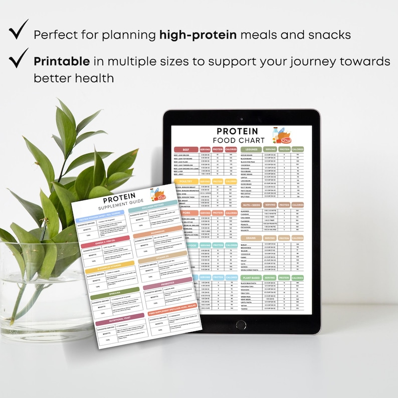 Simplify your high-protein meal planning with this printable grocery list, designed to help you shop smart and make healthy food choices. Ideal for weight loss, muscle building, and supporting a protein-rich diet