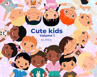 Cute kids - Children&#39;s educational graphics. Children clipart, Happy child clipart, child clipart