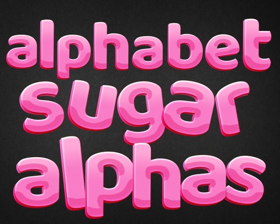 Pink Watercolor Alphabet Clipart: Hand-Painted PNG Letters for Creative Projects