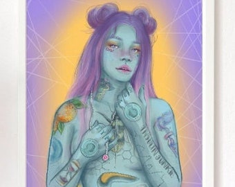 Insulin Junkie Giclee Art Print