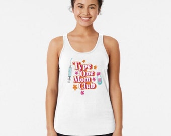 | de char Racerback Type One Mom Club