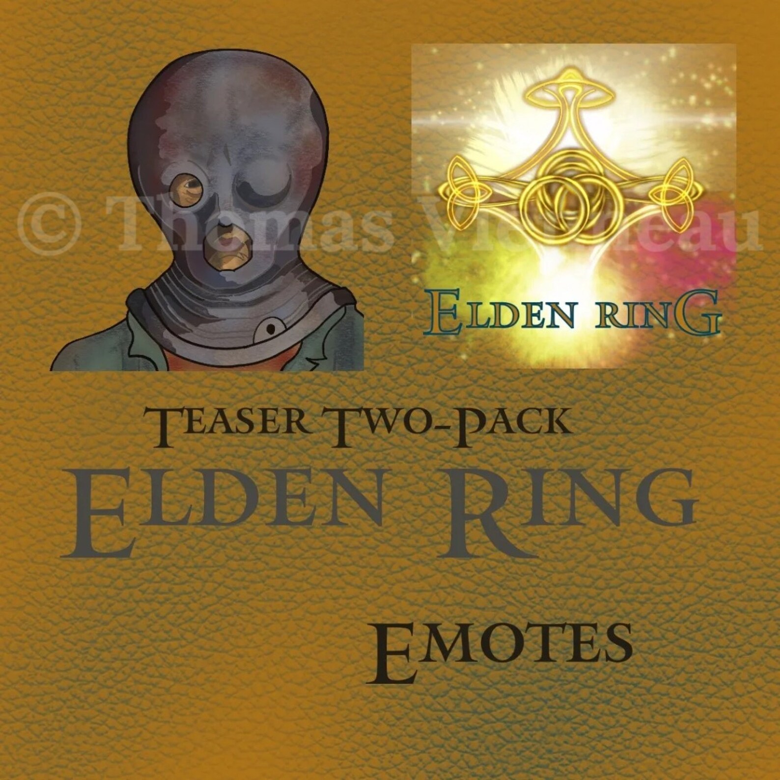 Emotes ELDEN RING Emotes Teaser Twopack for Twitch Etsy Australia