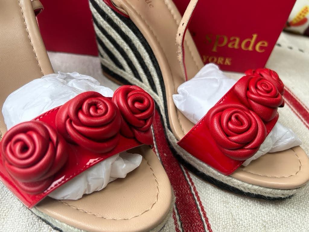 Vintage 00s Noughties Fabulous Platform Espadrille Wedges With Original Box  by Kate Spade - Etsy UK