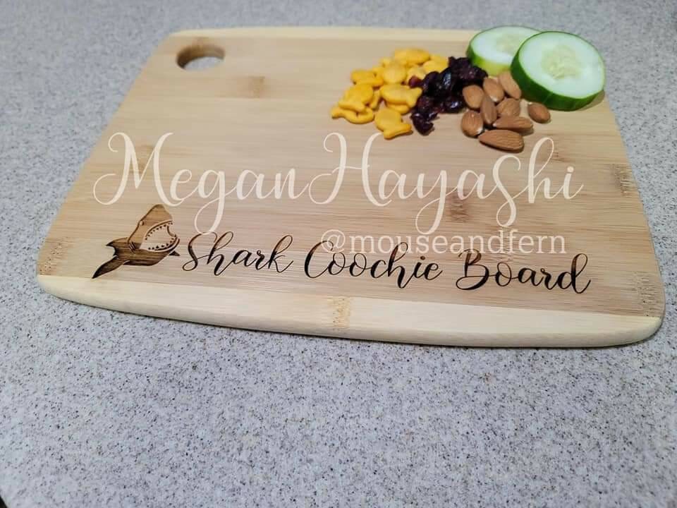 Download Shark Coochie Board SVG Charcuterie Board SVG Descarga | Etsy