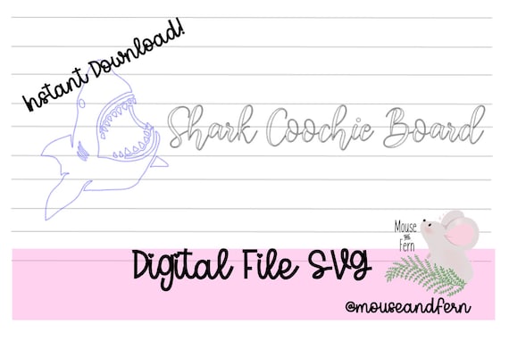 Download Shark Coochie Board Svg Charcuterie Board Svg Digital Etsy