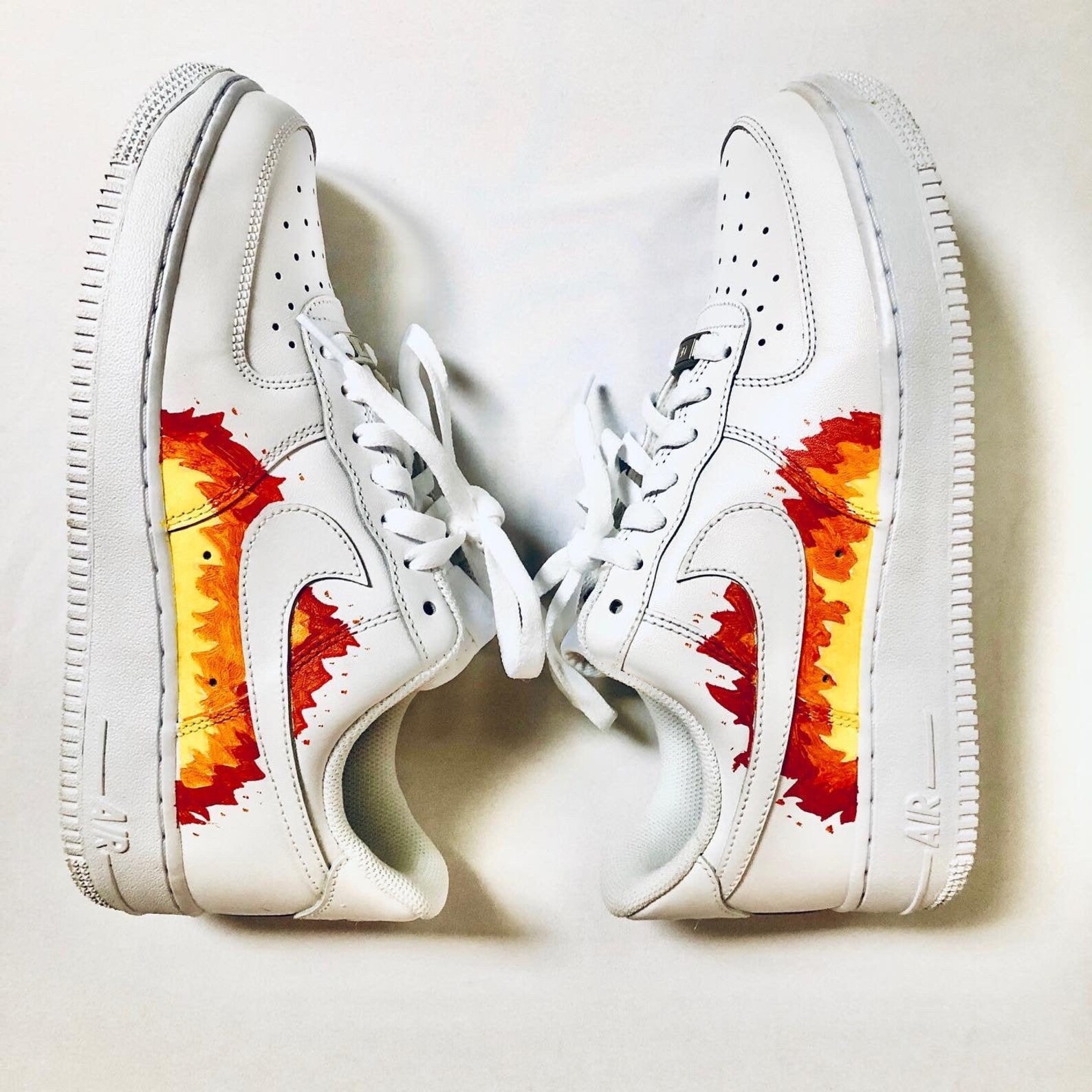 fire air force 1 custom