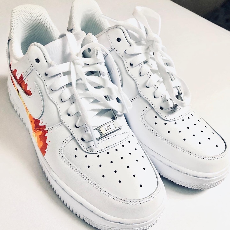fire air force 1 custom