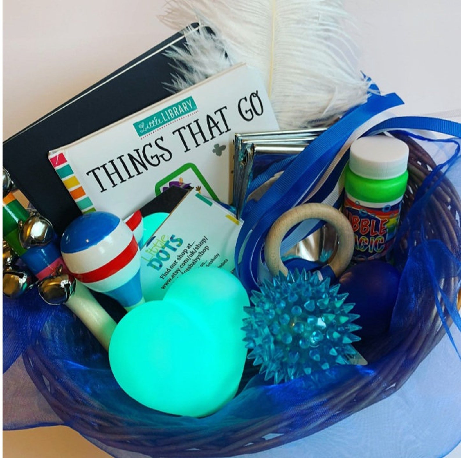 Baby Sensory Gift Basket Sensory Play / Baby Development / Etsy