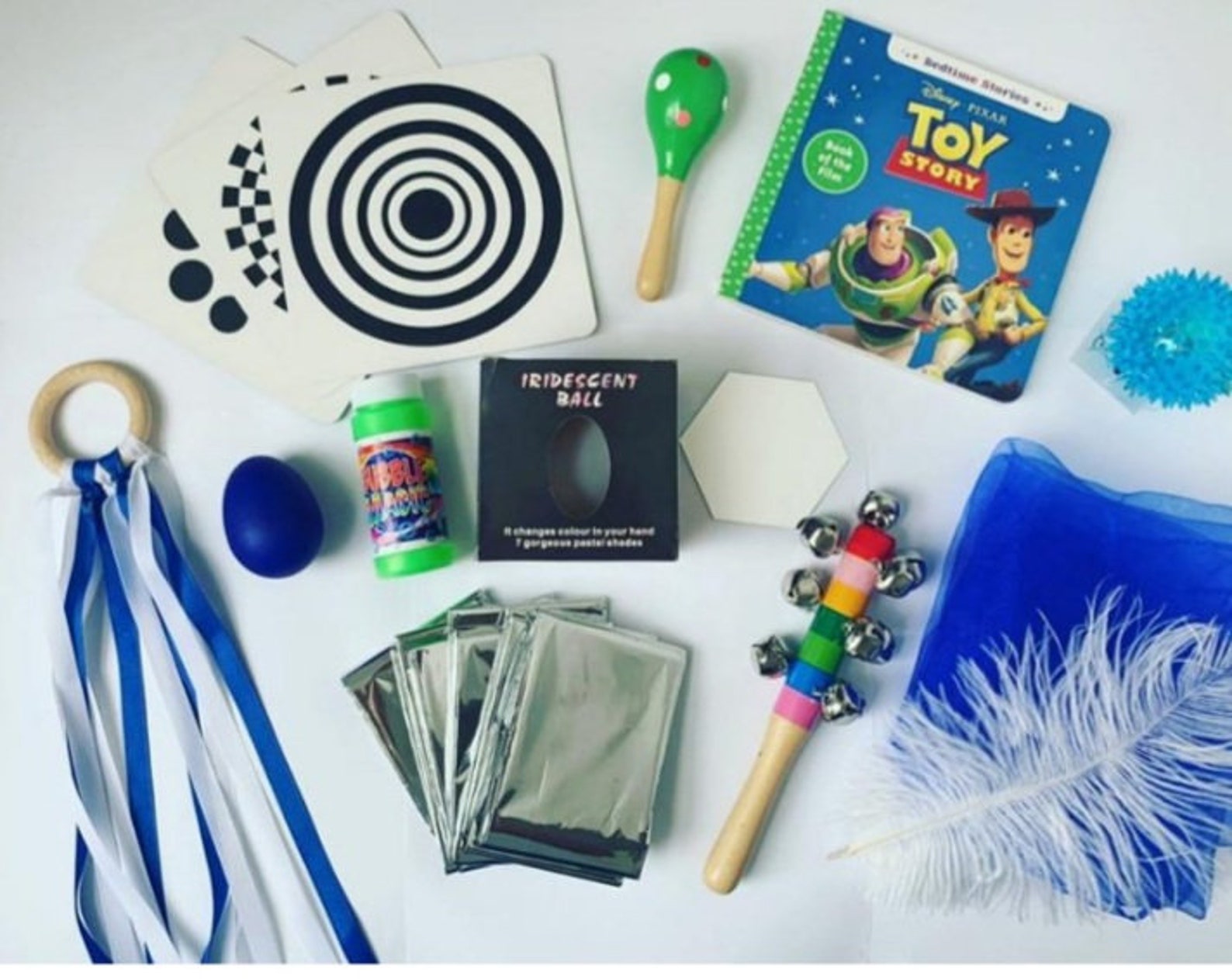 Baby Sensory Gift Basket Sensory Play / Baby Development / Etsy