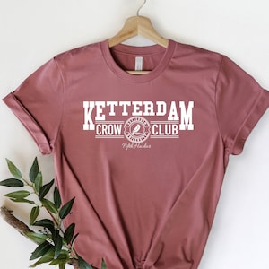 Ketterdam Crow Club Shirt, Six Of Crows Tshirt, Ketterdam T-shirt
