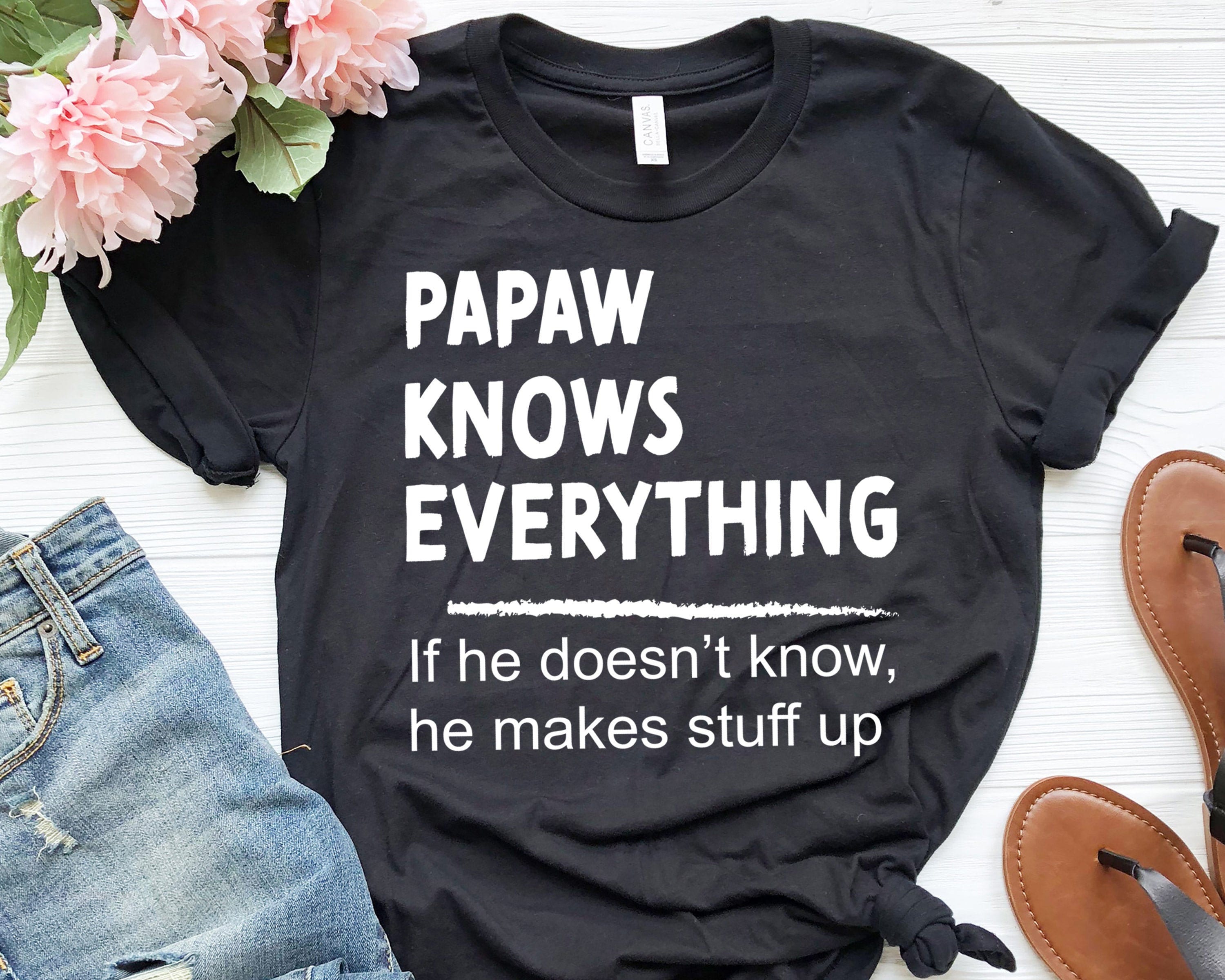 Best Grandpa Tshirt Pawpaw Shirt 