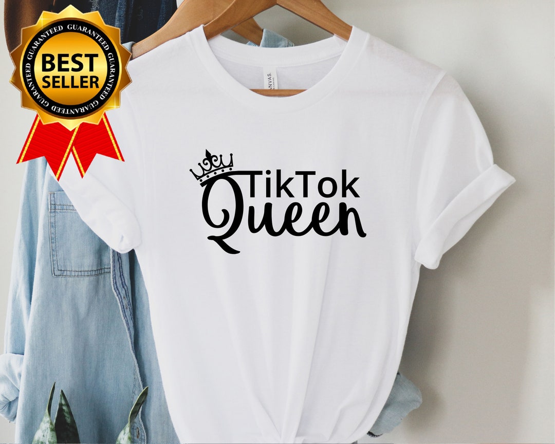 Buy Tik Tok Queen Shirt, Tik Tok Lover, Tiktok, Gift for Tiktok Lover
