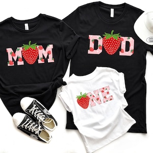 Berry First Birthday Family Matching Shirts, Family Birthday Shirt, Strawberry Mama Shirt, Berry 1st Birthday Outfit, Berry Sweet One Shirt
