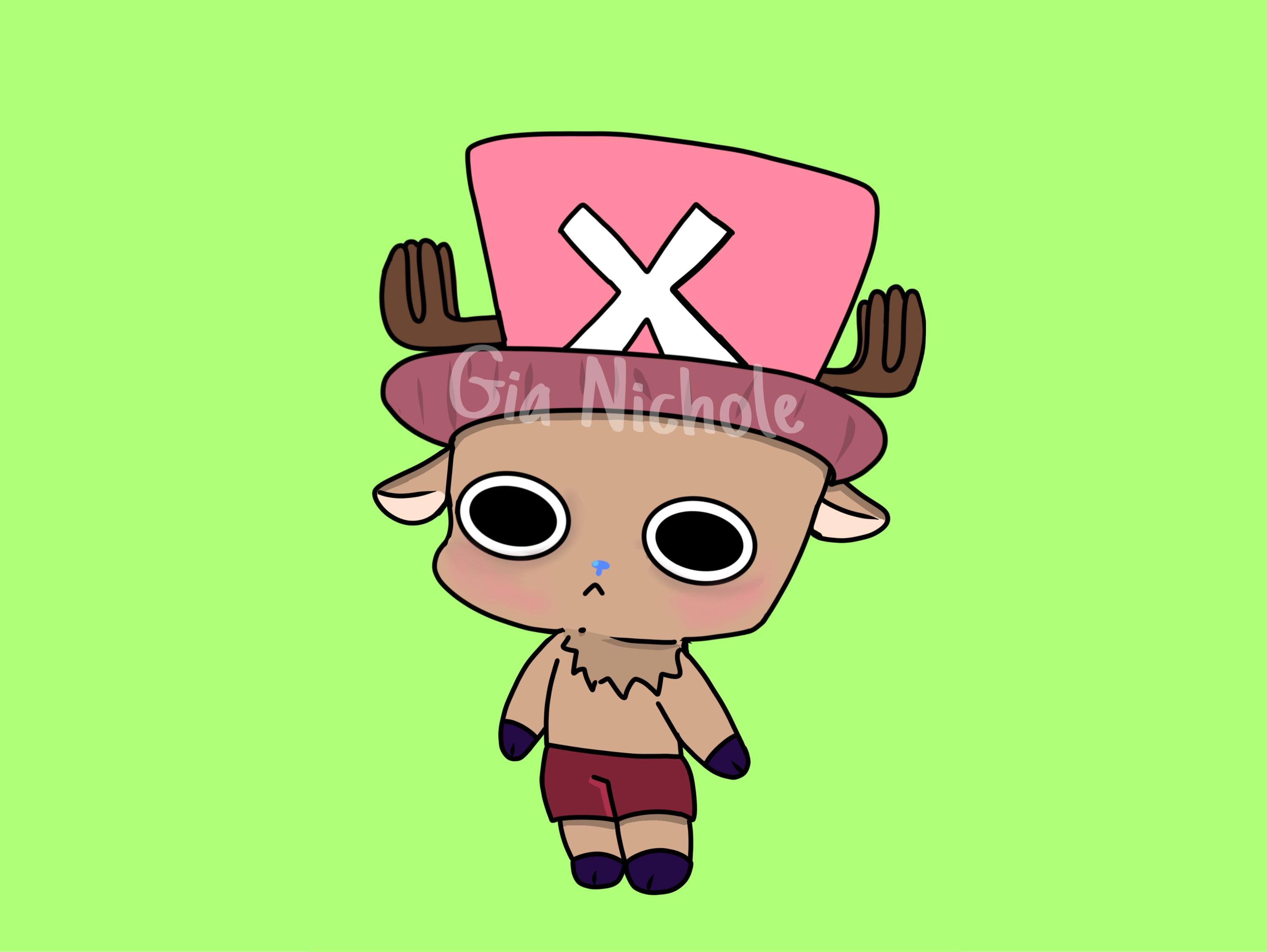 Tony Tony Chopper One Piece Fan Art, Anime , Kawaii - Etsy