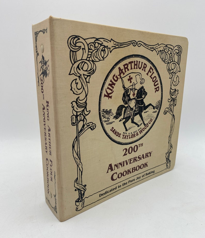 King Arthur Flour 200th Anniversary Cookbook By Brinna Sands Etsy México