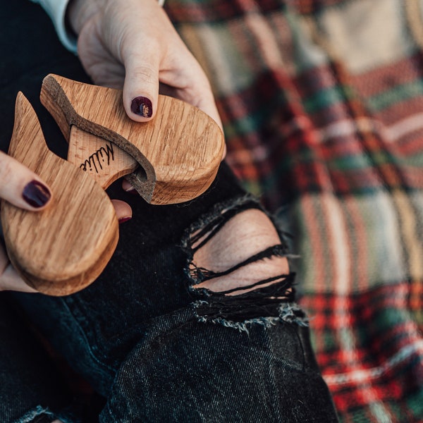 Personalised bereavement gift | wooden heart | memorial gift | funeral gift | Handmade