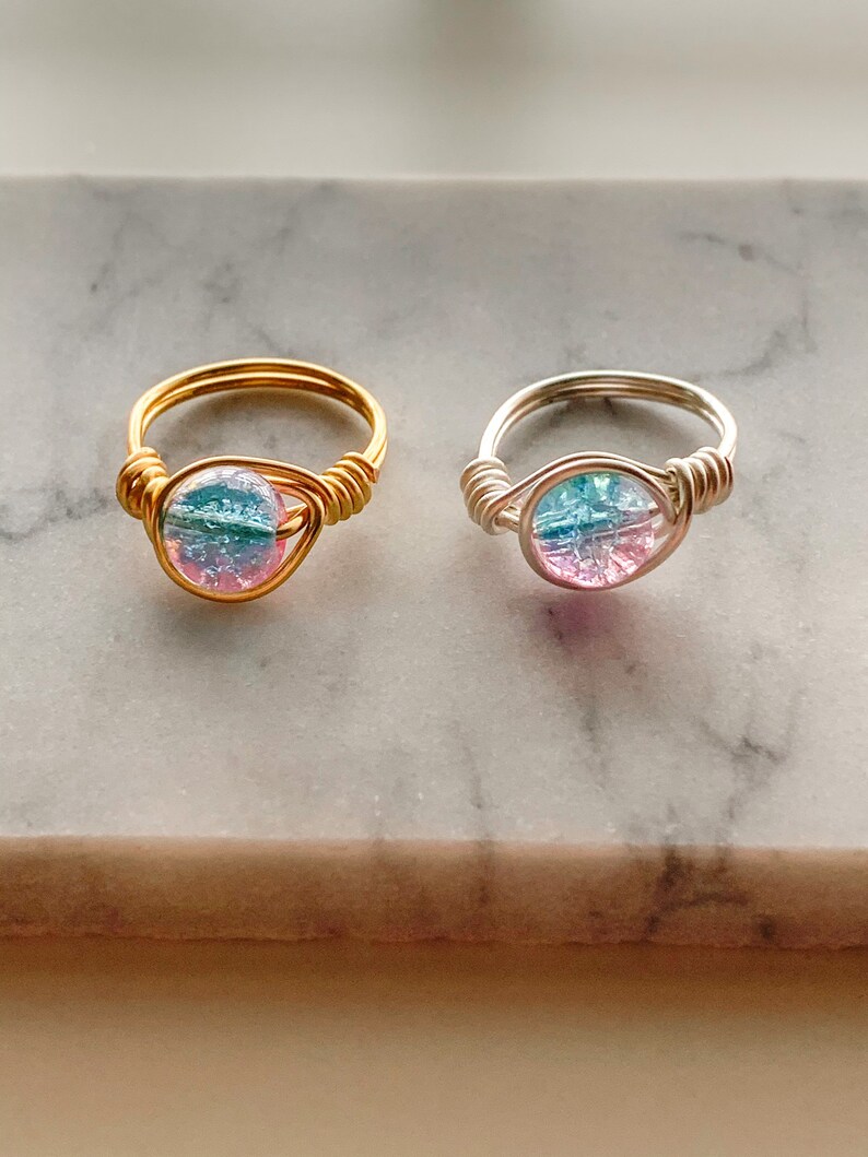 MadeByMelJewelry TARNISH RESISTANT Mermaid SilverGold Ring