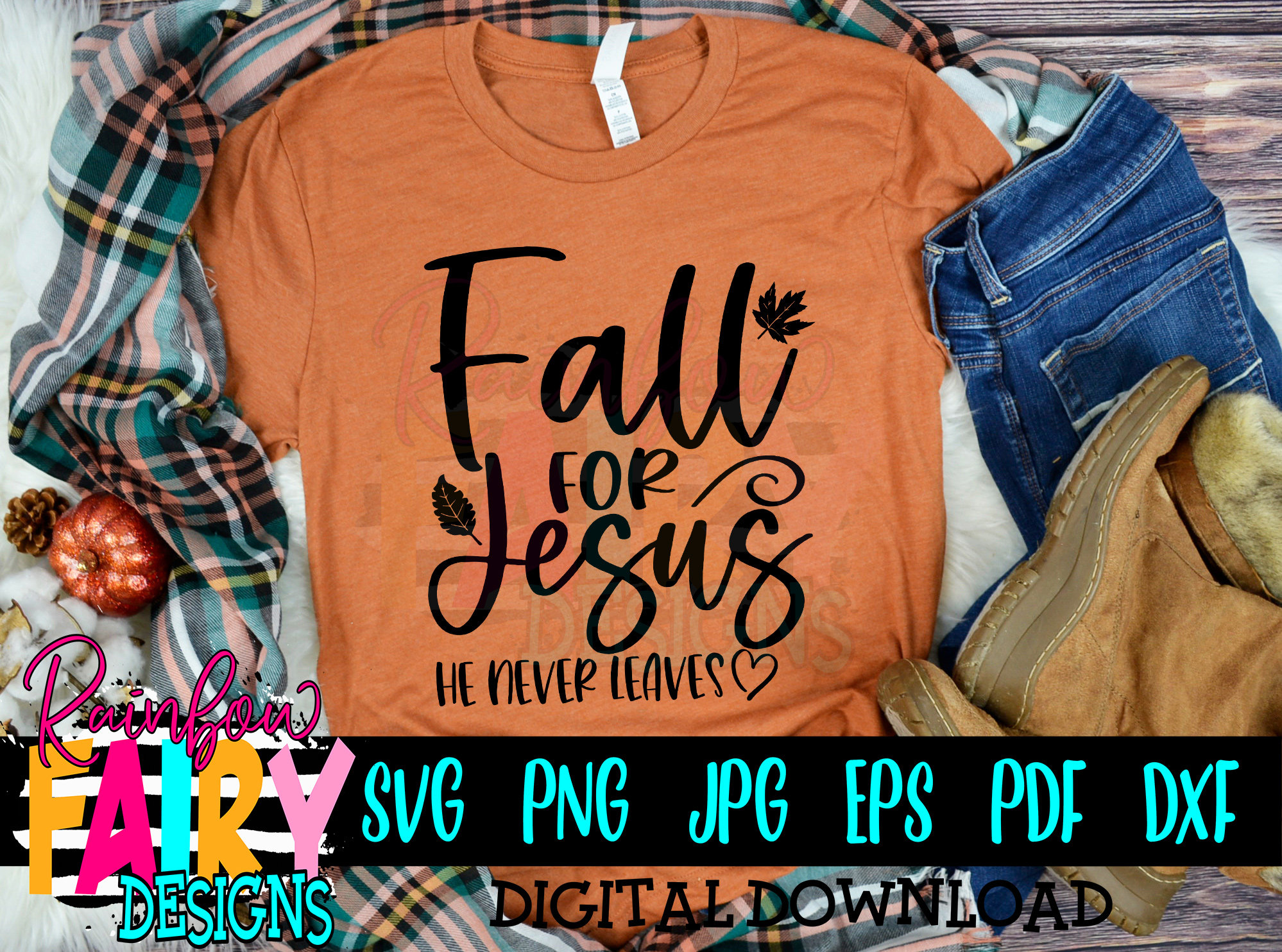 Fall for Jesus Svg Thankful Svg Fall Svg Fall Shirt - Etsy