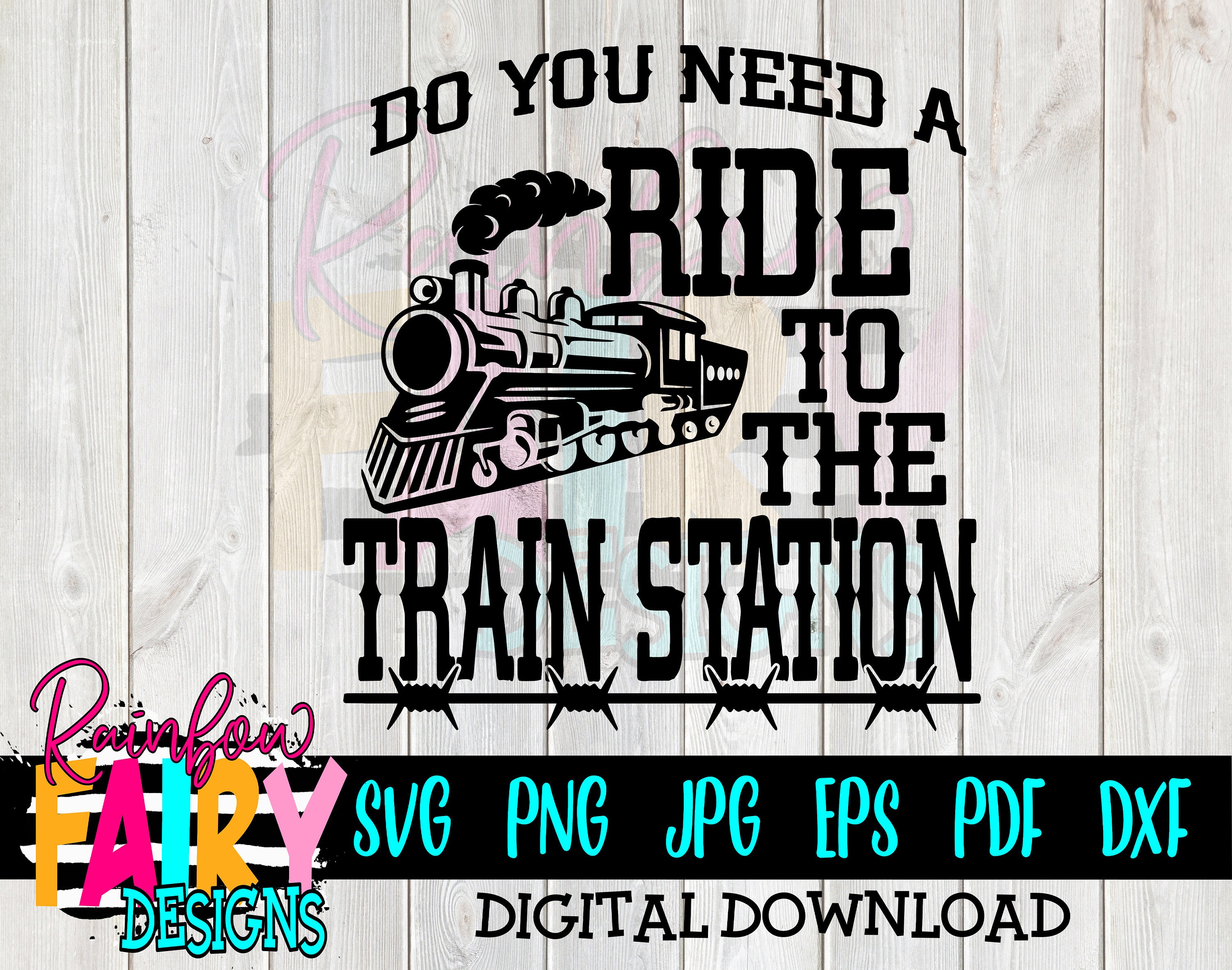Do You Want To Take A Ride To The train Station svg Music Etsy