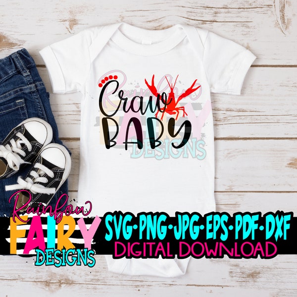 Instant download, Craw Baby design, My First Crawfish Boil svg, Crawfish boil svg, Crawfish svg, Spring break svg