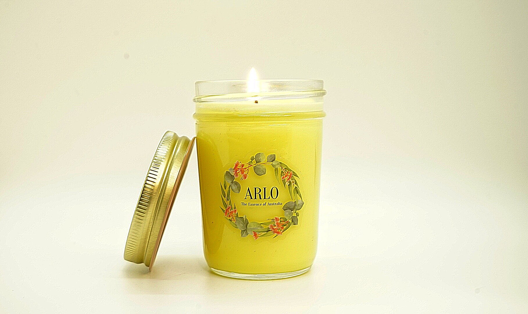 Lemon Eucalyptus Candle Soy Candles Scented Candles Etsy