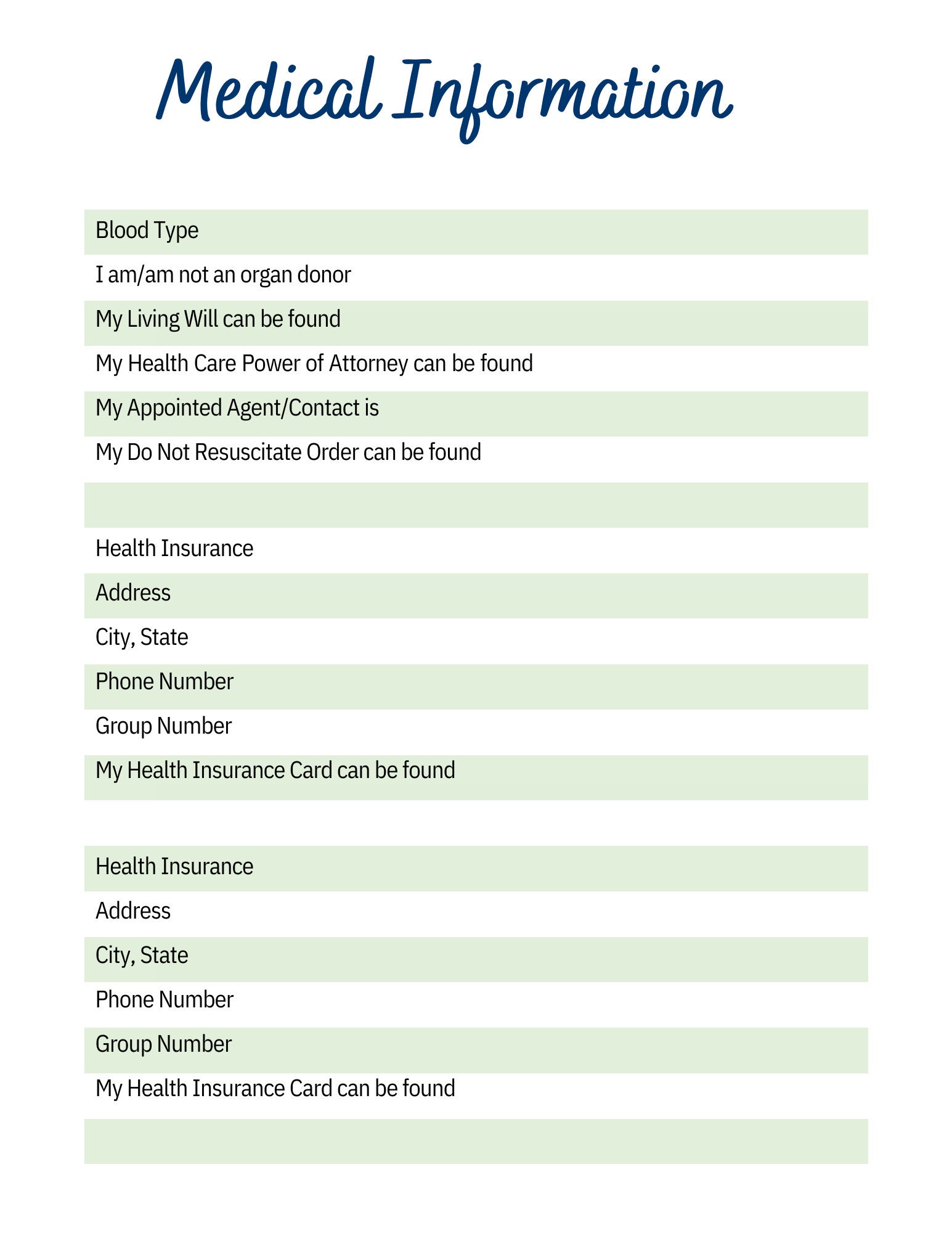 Digital Final Wishes Planner Printable - Il Fullxfull.4098953429 Iych 