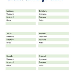 Digital Final Wishes Planner, Printable, End of Life Document ...