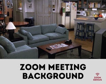 48++ Seinfeld zoom virtual background info