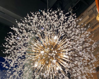Crystal Chandelier Lighting Etsy