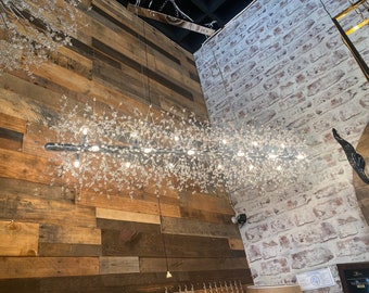Crystal Chandeliers Hanging Ceiling Lighting  Fixture for  Dining Room,  Living Room , Restaurant, Kitchen island
