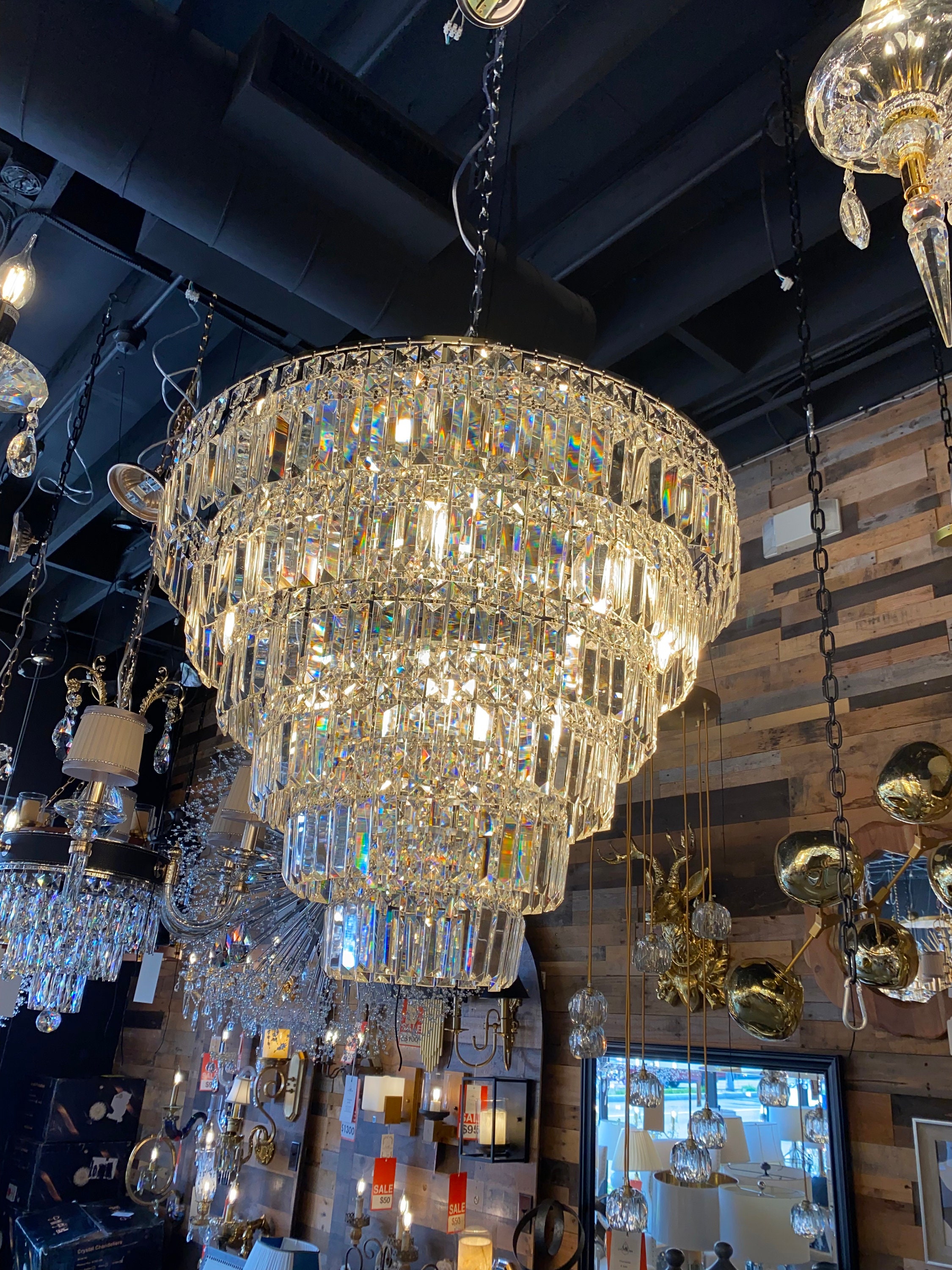 Luxus Kristall Chrom Kronleuchter Beleuchtung Modern | Etsy