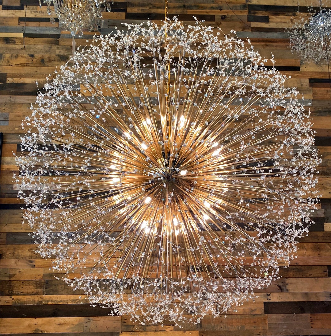 Gold starburst ceiling light hotsell