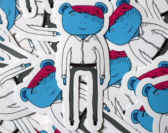 Bill the sticker boy | Vinyl Sticker