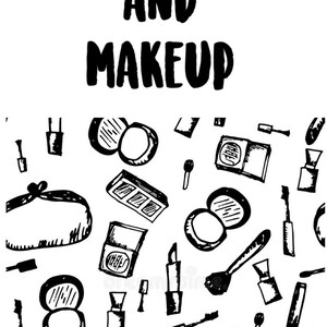 Cute Makeup Printable