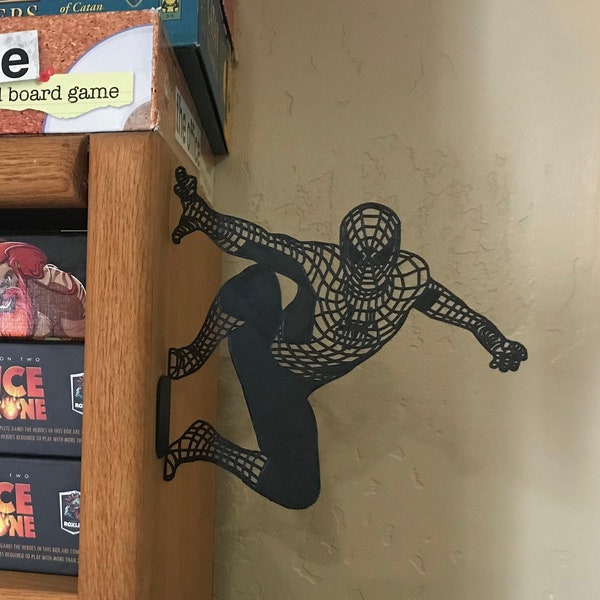 Spider-Man Silhouette Shelf / Wall Decor