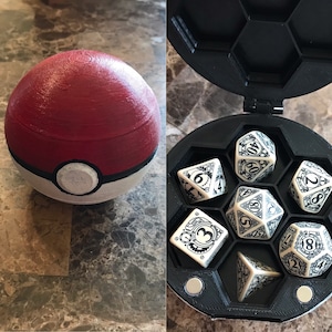 Poke Ball Dice Box