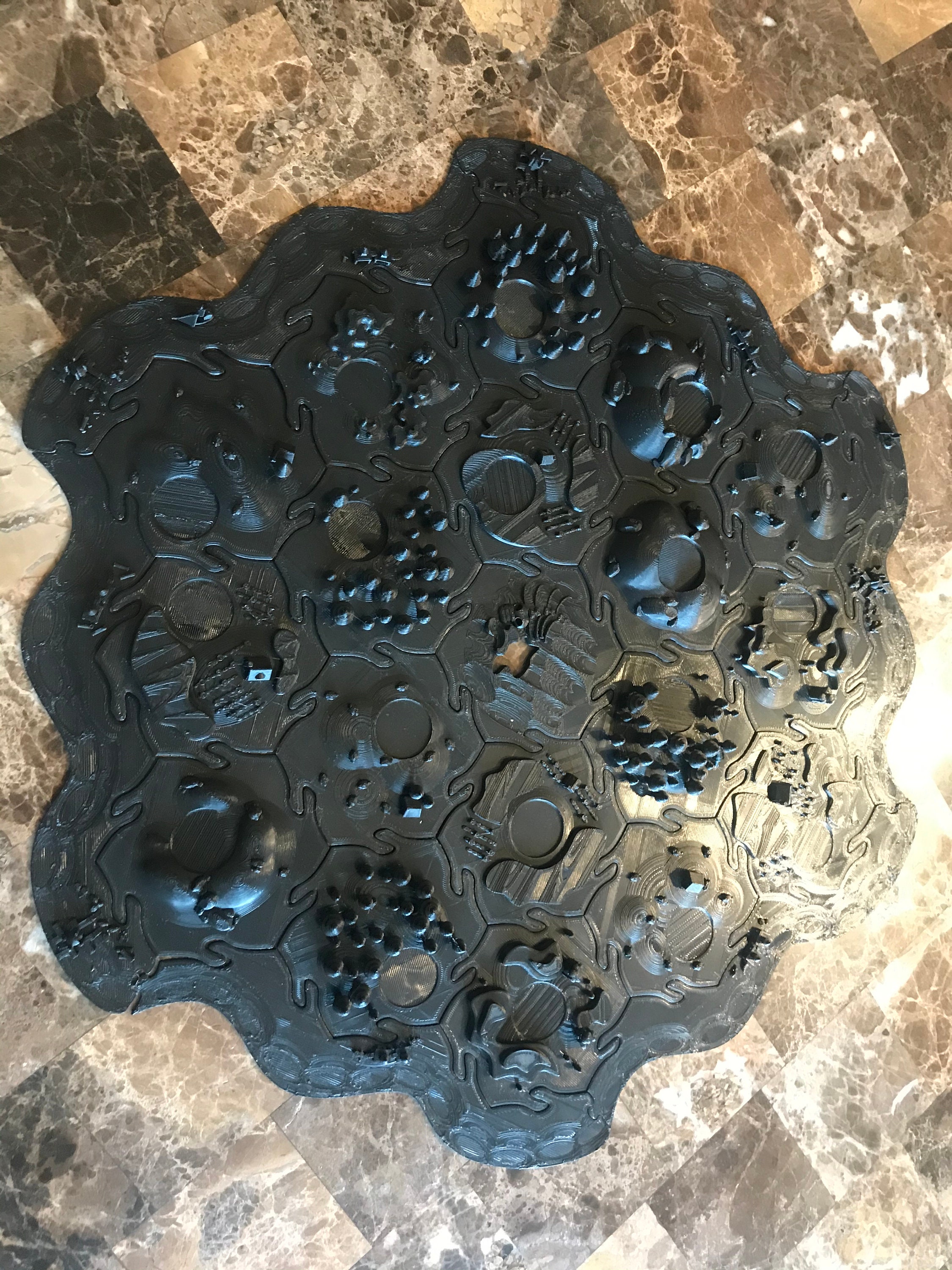 thumbnail: Signature Fitness Puzzelmat Van EVA-schuim - 1/2 Inch Dik, 48 Sq Ft, Antislip, Voor Thuis Workouts