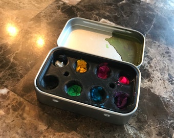 Paint Palette Tray in an Mini Tin (Without Paint)