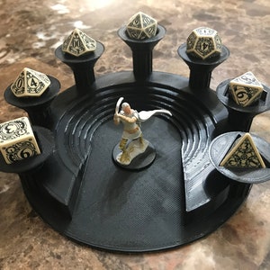 Dice and Miniature Display: RPG Dice Colosseum Tray